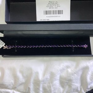 Amethyst Tennis Bracelet